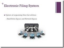 ADMINISTRATION & ELECTRONIC FILLING SYSTEM