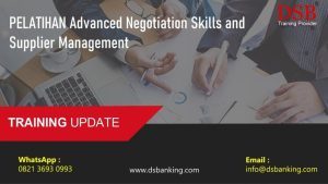 PELATIHAN Advanced Negotiation Skills and Supplier Management