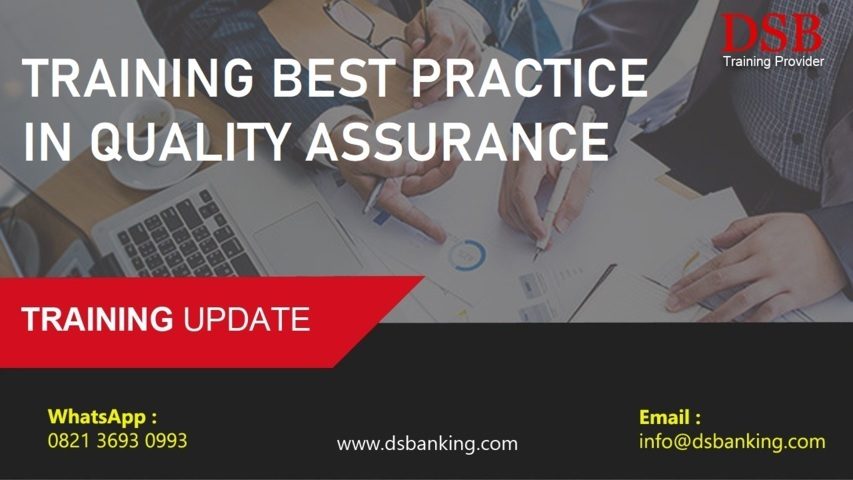 TRAINING BEST PRACTICE IN QUALITY ASSURANCE