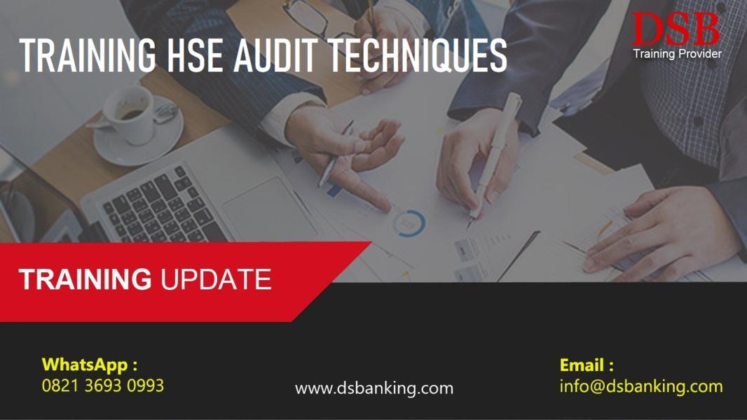 TRAINING HSE AUDIT TECHNIQUES