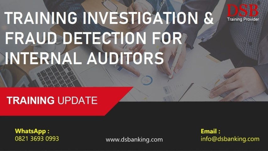 TRAINING INVESTIGATION & FRAUD DETECTION FOR INTERNAL AUDITORS