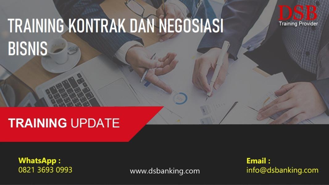 TRAINING KONTRAK DAN NEGOSIASI BISNIS