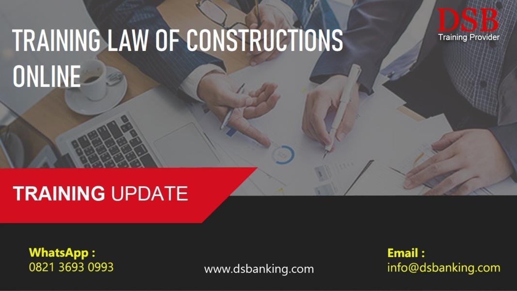 TRAINING LAW OF CONSTRUCTIONS