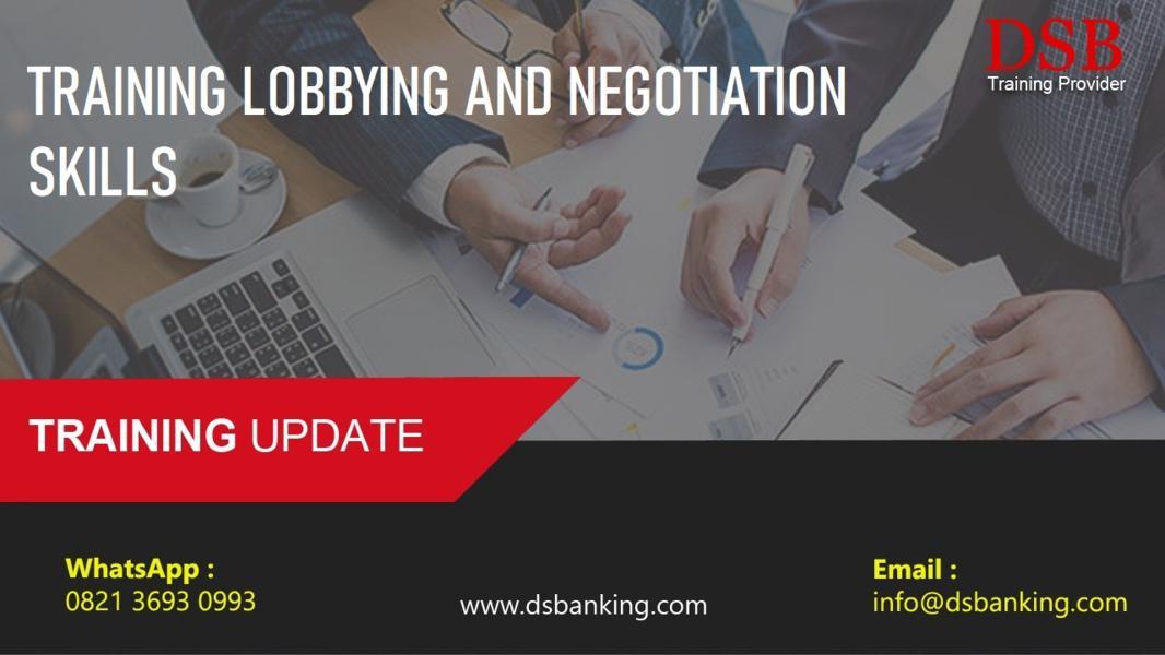 TRAINING LOBBYING AND NEGOTIATION SKILLS