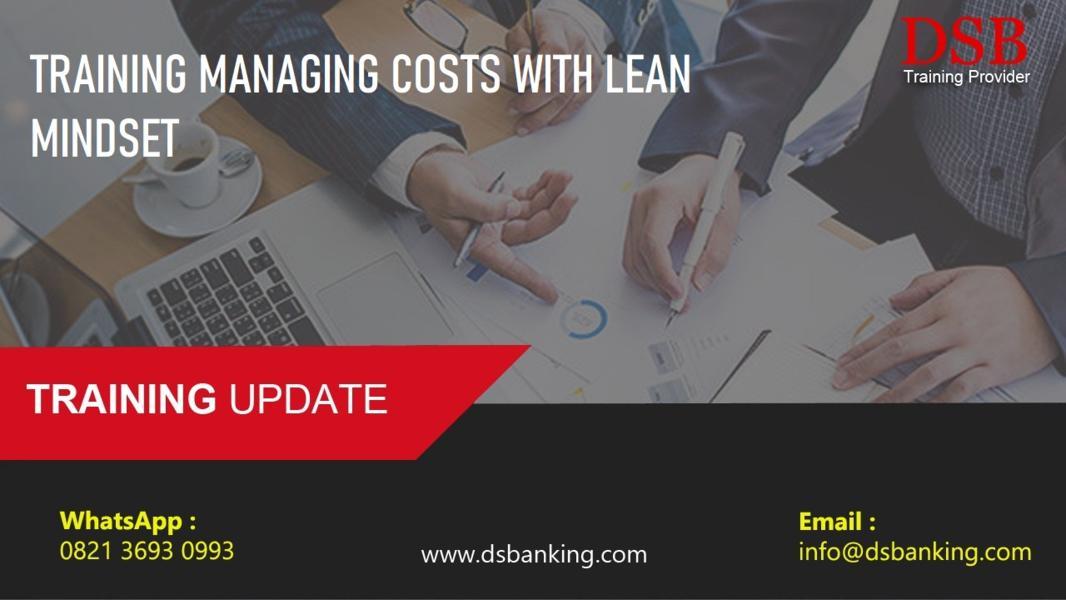 TRAINING MANAGING COSTS WITH LEAN MINDSET