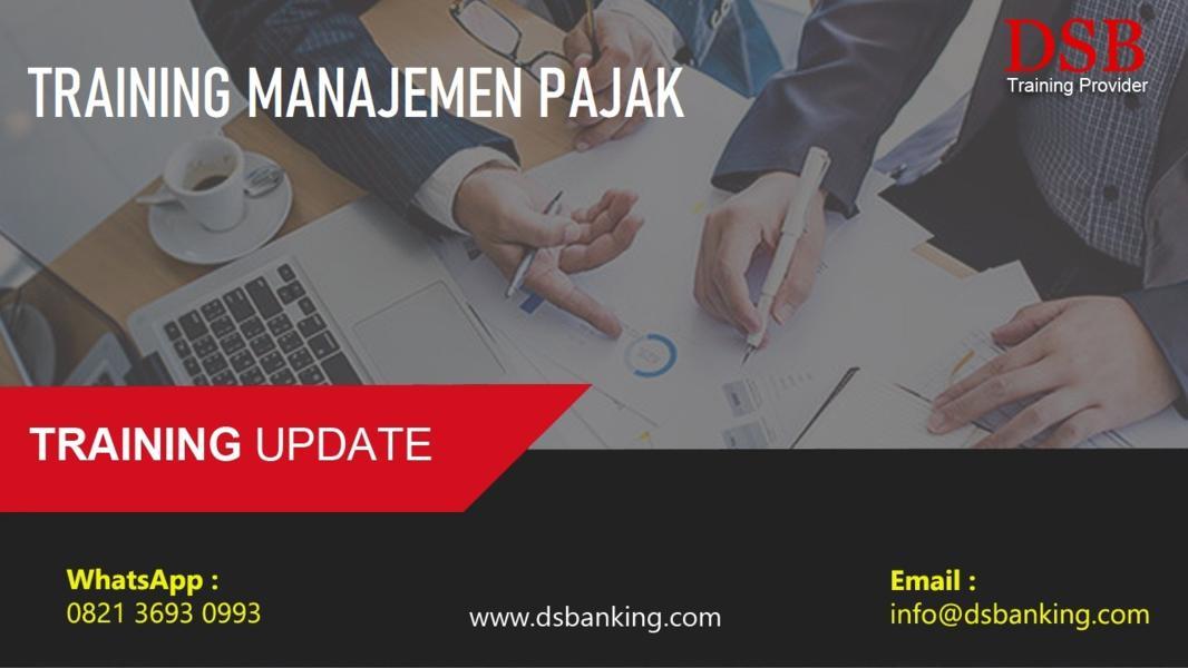 TRAINING MANAJEMEN PAJAK