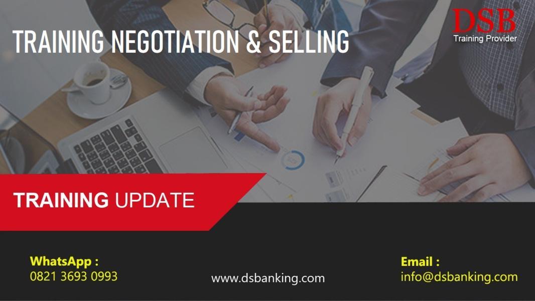 TRAINING NEGOTIATION & SELLING