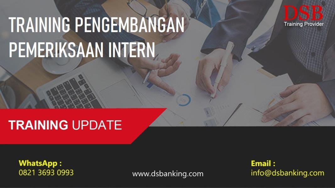 TRAINING PENGEMBANGAN PEMERIKSAAN INTERN
