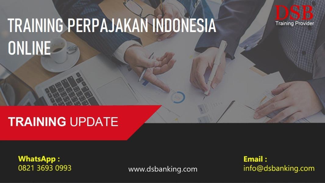 TRAINING PERPAJAKAN INDONESIA ONLINE