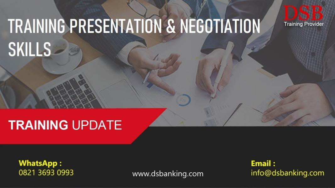 TRAINING PRESENTATION & NEGOTIATION SKILLS