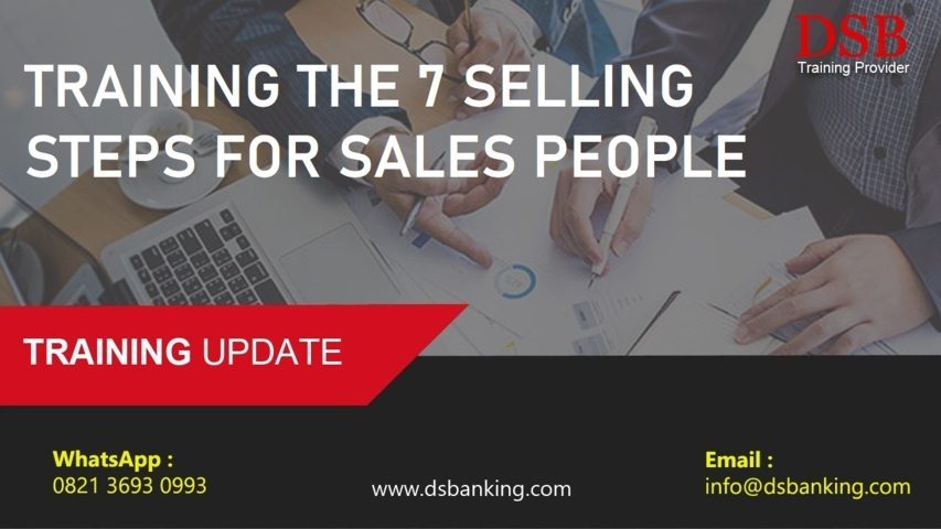 TRAINING THE 7 SELLING STEPS FOR SALES PEOPLE