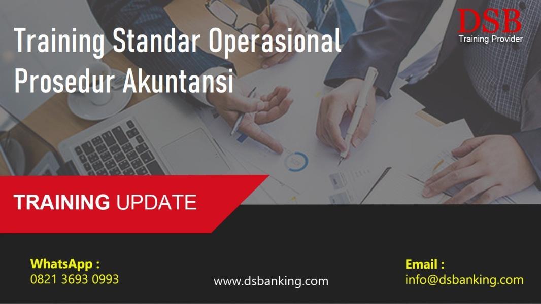 Training Standar Operasional Prosedur Akuntansi