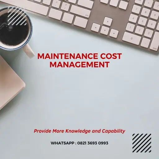 pelatihan maintenance cost management  surabaya