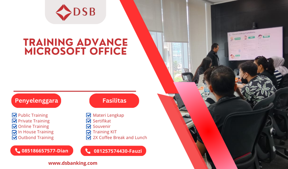 TRAINING ADVANCE MICROSOFT OFFICE