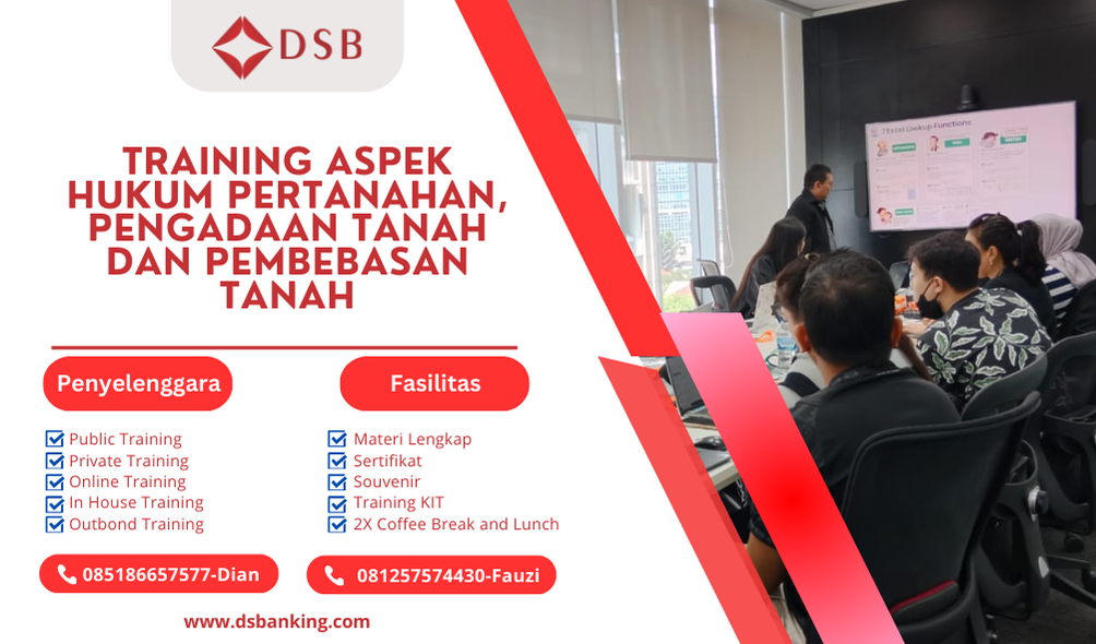 TRAINING ASPEK HUKUM PERTANAHAN, PENGADAAN TANAH DAN PEMBEBASAN TANAH