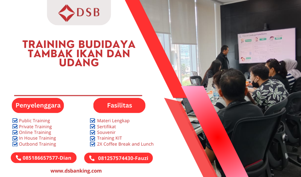 TRAINING BUDIDAYA TAMBAK IKAN DAN UDANG