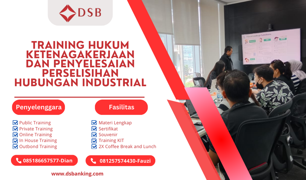 TRAINING HUKUM KETENAGAKERJAAN DAN PENYELESAIAN PERSELISIHAN HUBUNGAN INDUSTRIAL