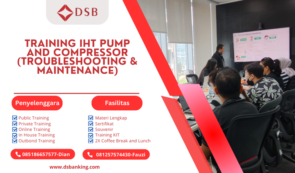 TRAINING IHT PUMP AND COMPRESSOR (TROUBLESHOOTING & MAINTENANCE)