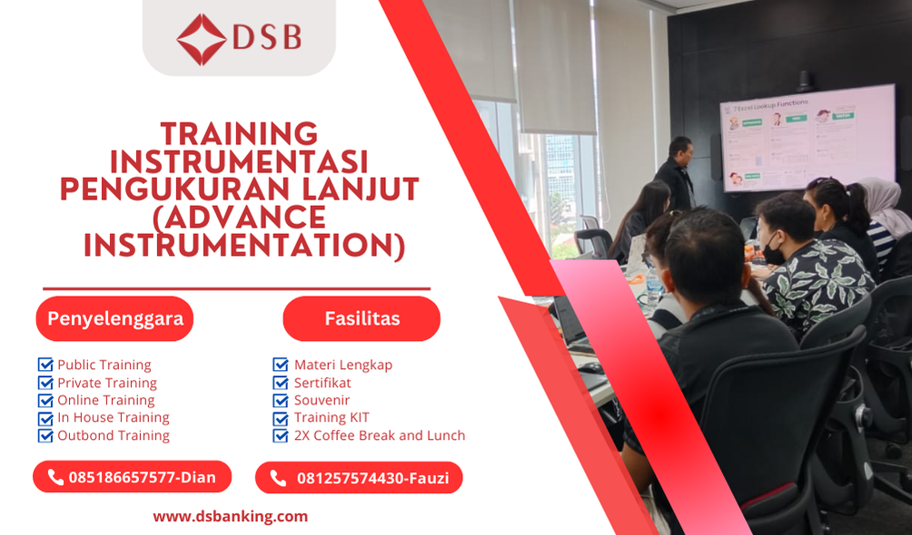 TRAINING INSTRUMENTASI PENGUKURAN LANJUT (ADVANCE INSTRUMENTATION)