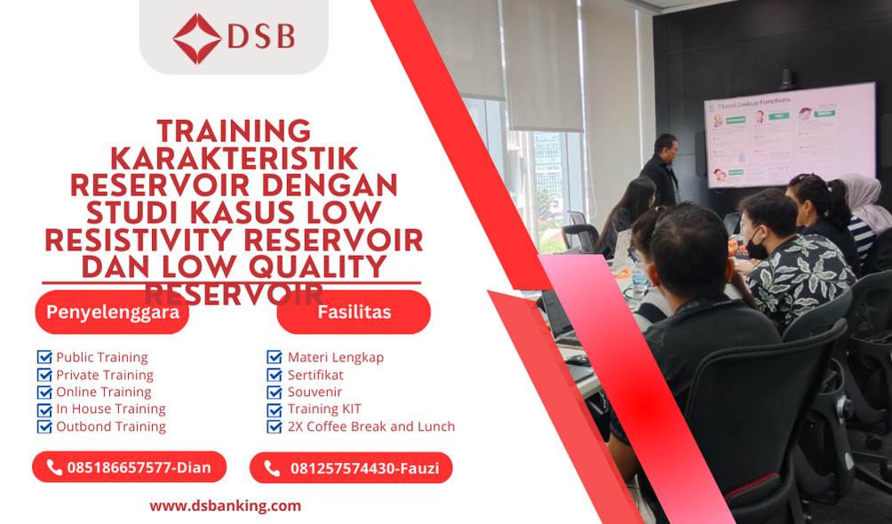 TRAINING KARAKTERISTIK RESERVOIR DENGAN STUDI KASUS LOW RESISTIVITY RESERVOIR DAN LOW QUALITY RESERVOIR