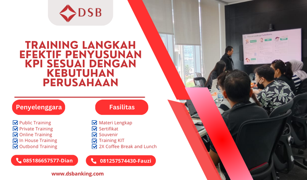 TRAINING LANGKAH EFEKTIF PENYUSUNAN KPI SESUAI DENGAN KEBUTUHAN PERUSAHAAN