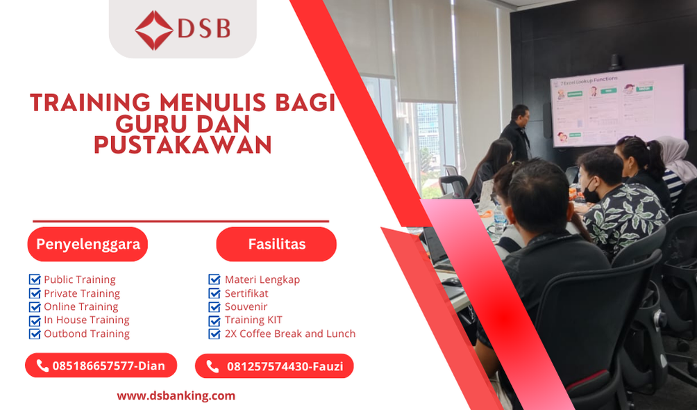 TRAINING MENULIS BAGI GURU DAN PUSTAKAWAN