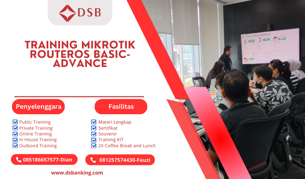 TRAINING MIKROTIK ROUTEROS BASIC-ADVANCE