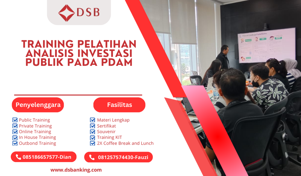 TRAINING PELATIHAN ANALISIS INVESTASI PUBLIK PADA PDAM