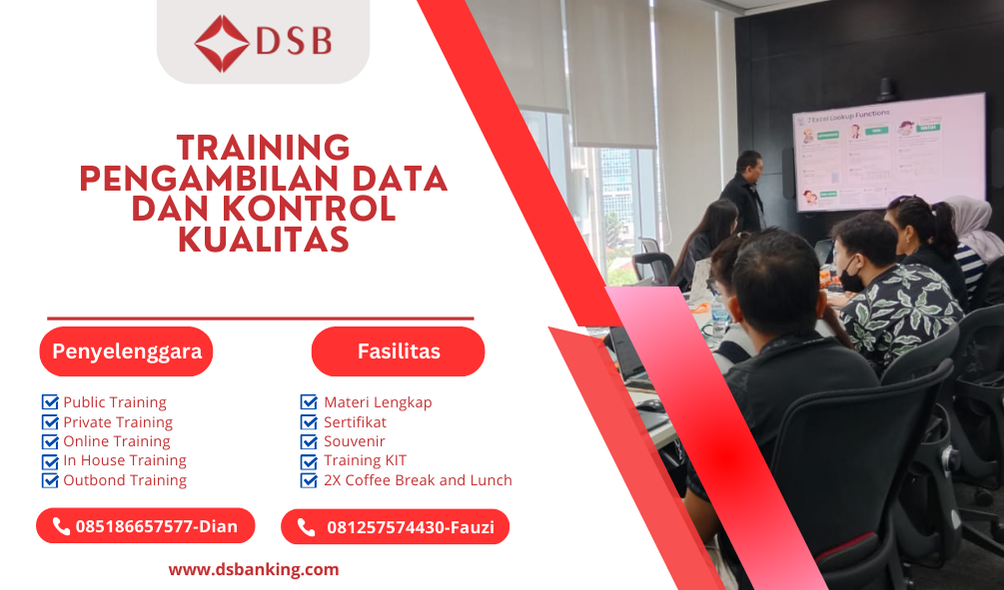 TRAINING PENGAMBILAN DATA DAN KONTROL KUALITAS