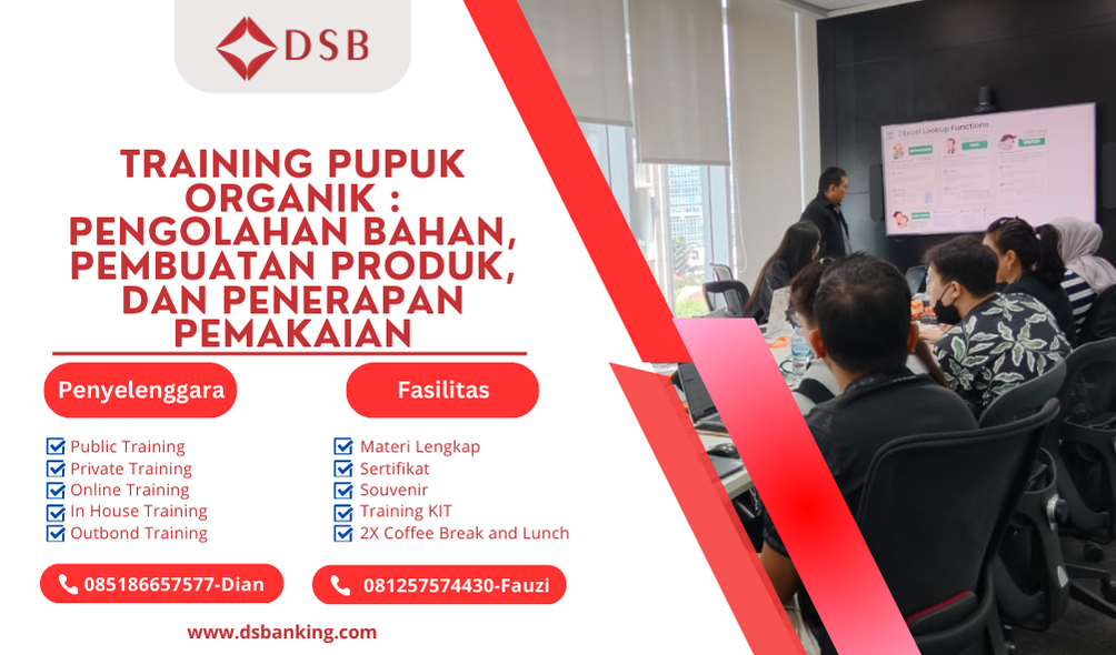 TRAINING PUPUK ORGANIK : PENGOLAHAN BAHAN, PEMBUATAN PRODUK, DAN PENERAPAN PEMAKAIAN