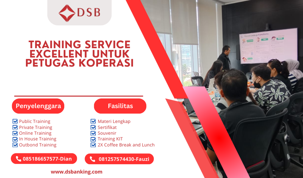 TRAINING SERVICE EXCELLENT UNTUK PETUGAS KOPERASI