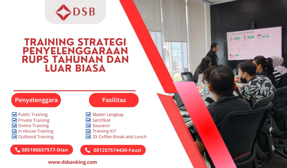 TRAINING STRATEGI PENYELENGGARAAN RUPS TAHUNAN DAN LUAR BIASA