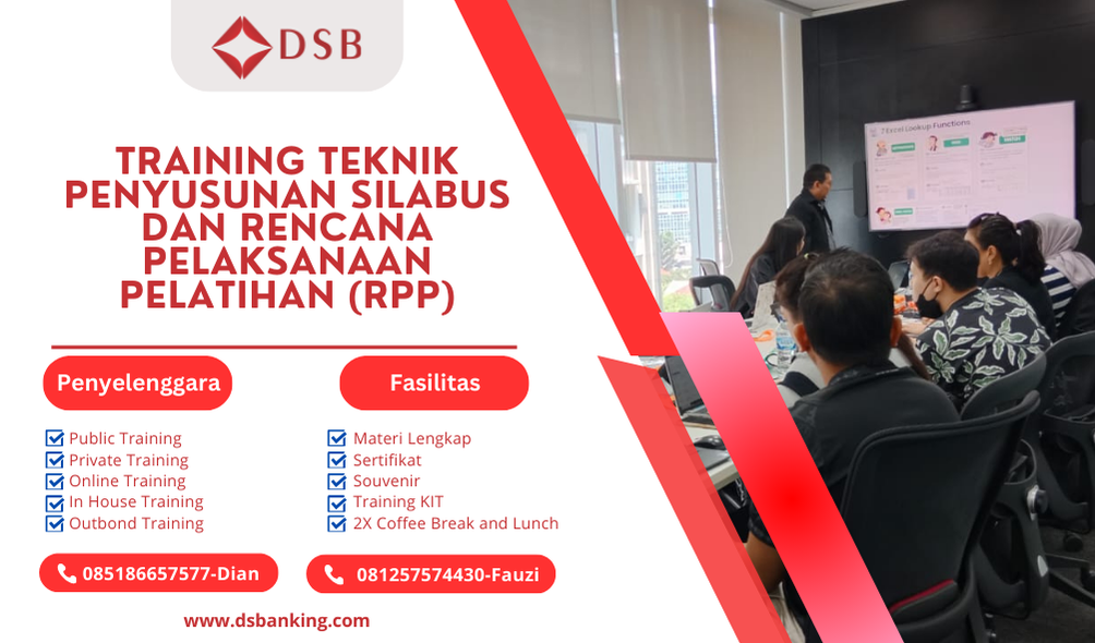 TRAINING TEKNIK PENYUSUNAN SILABUS DAN RENCANA PELAKSANAAN PELATIHAN (RPP)