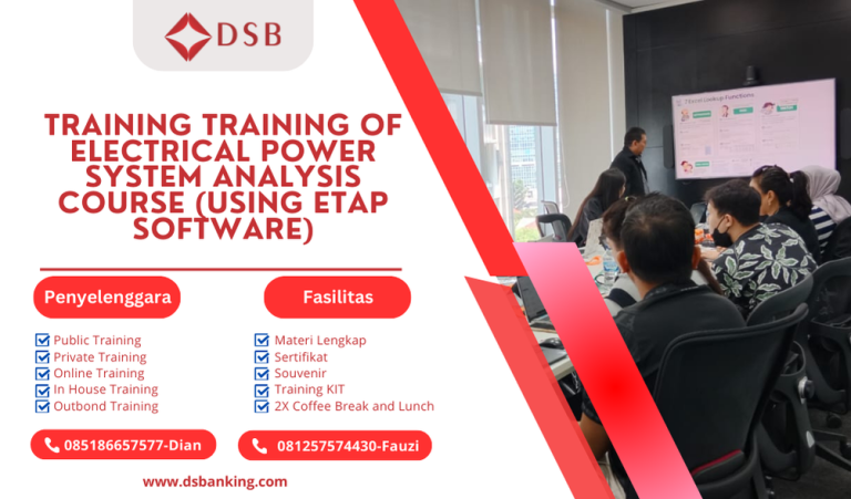 TRAINING TRAINING OF ELECTRICAL POWER SYSTEM ANALYSIS COURSE (USING ...