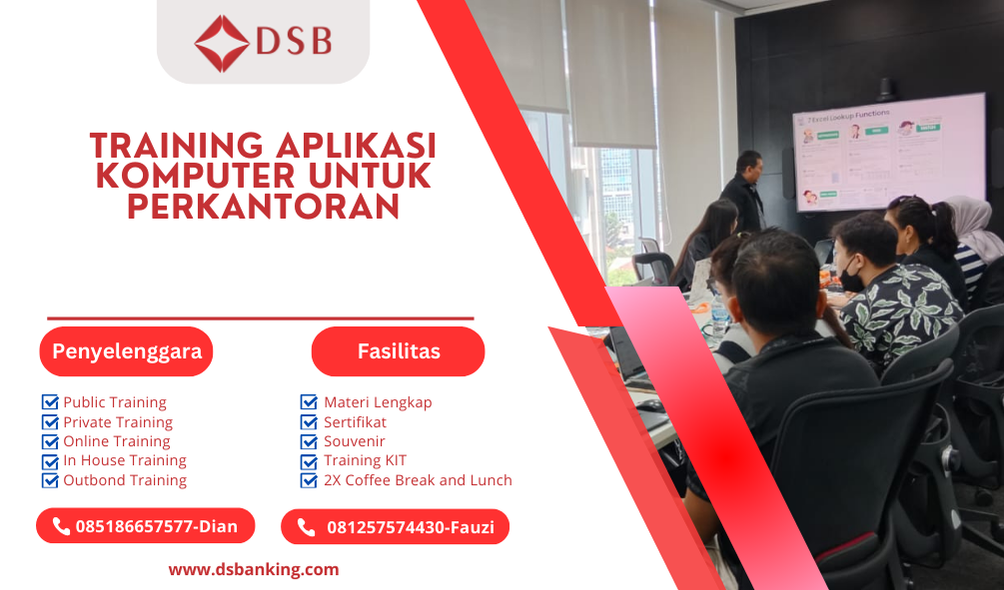 TRAINING APLIKASI KOMPUTER UNTUK PERKANTORAN