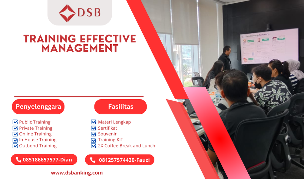 TRAINING EFFECTIVE MANAGEMENT