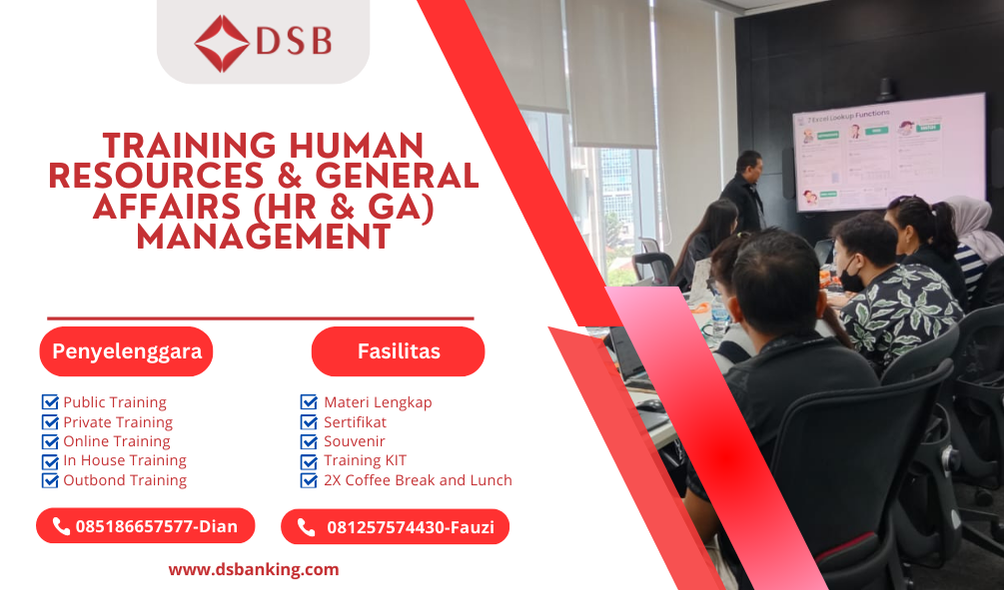 TRAINING HUMAN RESOURCES & GENERAL AFFAIRS (HR & GA) MANAGEMENT