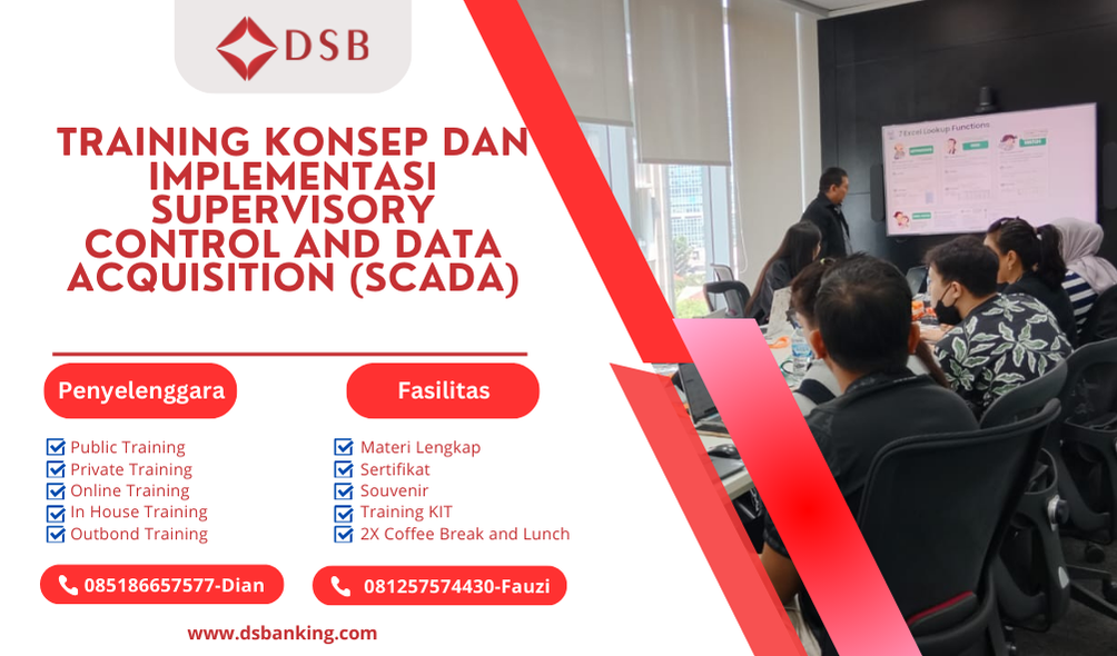 TRAINING KONSEP DAN IMPLEMENTASI SUPERVISORY CONTROL AND DATA ACQUISITION (SCADA)