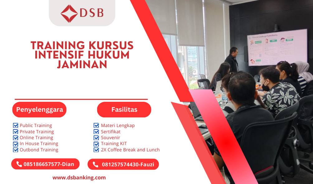 TRAINING KURSUS INTENSIF HUKUM JAMINAN