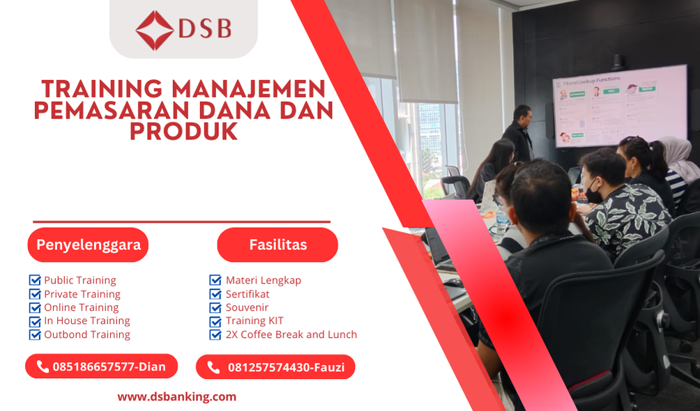 TRAINING MANAJEMEN PEMASARAN DANA DAN PRODUK