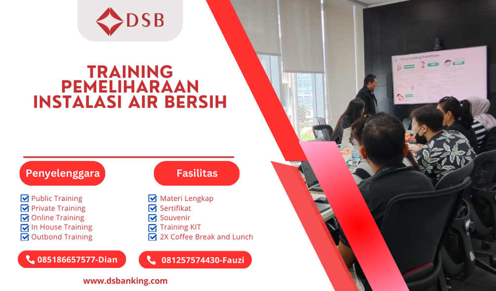 TRAINING PEMELIHARAAN INSTALASI AIR BERSIH