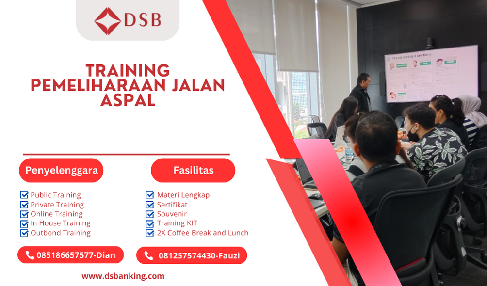 TRAINING PEMELIHARAAN JALAN ASPAL