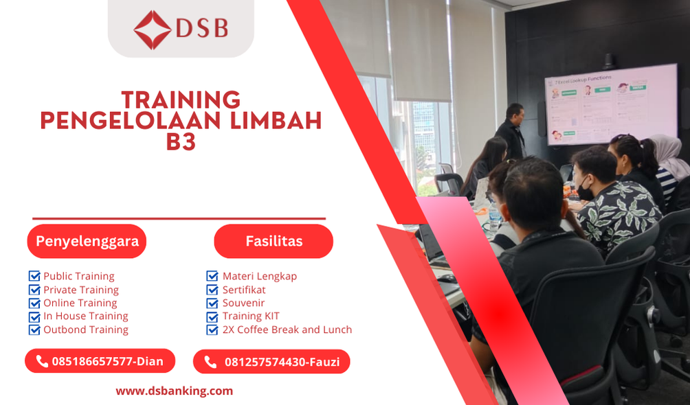 TRAINING PENGELOLAAN LIMBAH B3