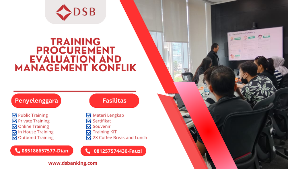 TRAINING PROCUREMENT EVALUATION AND MANAGEMENT KONFLIK