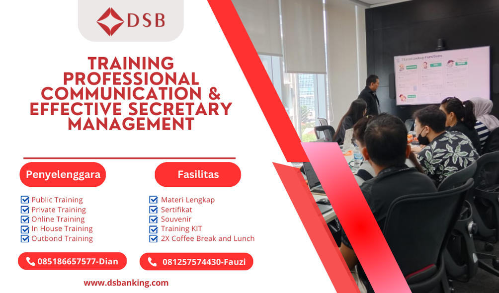 TRAINING PROFESSIONAL COMMUNICATION & EFFECTIVE SECRETARY MANAGEMENT