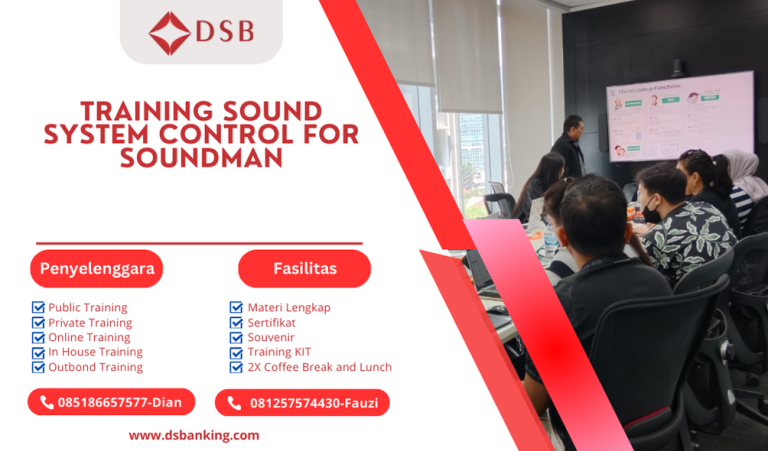 Trainee Audio Issues TRAINING SOUND SYSTEM CONTROL FOR SOUNDMAN | Diorama School of Banking