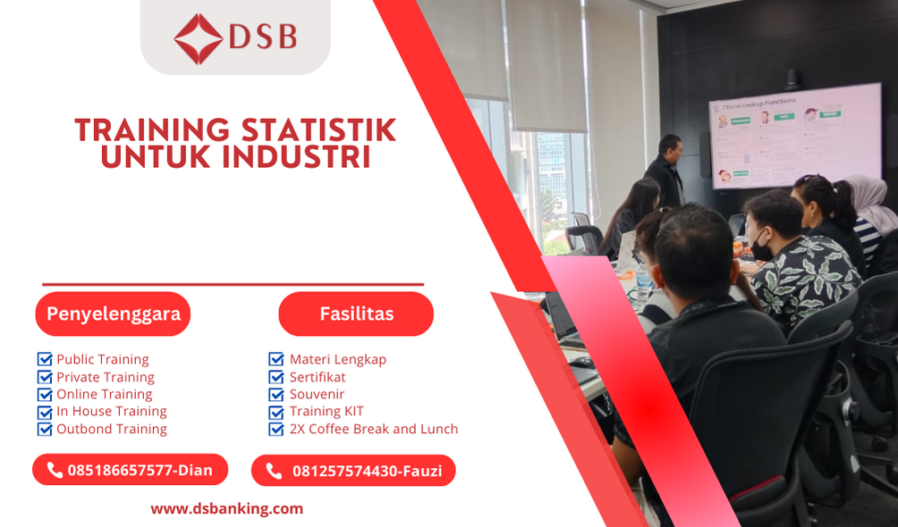 TRAINING STATISTIK UNTUK INDUSTRI