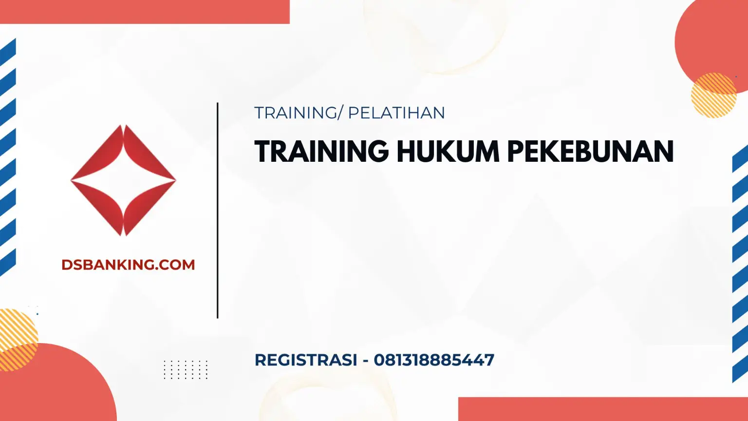PELATIHAN HUKUM PEKEBUNAN JAKARTA