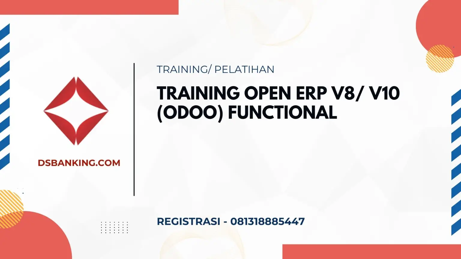 PELATIHAN OPEN ERP V8/ V10 (ODOO) FUNCTIONAL JAKARTA