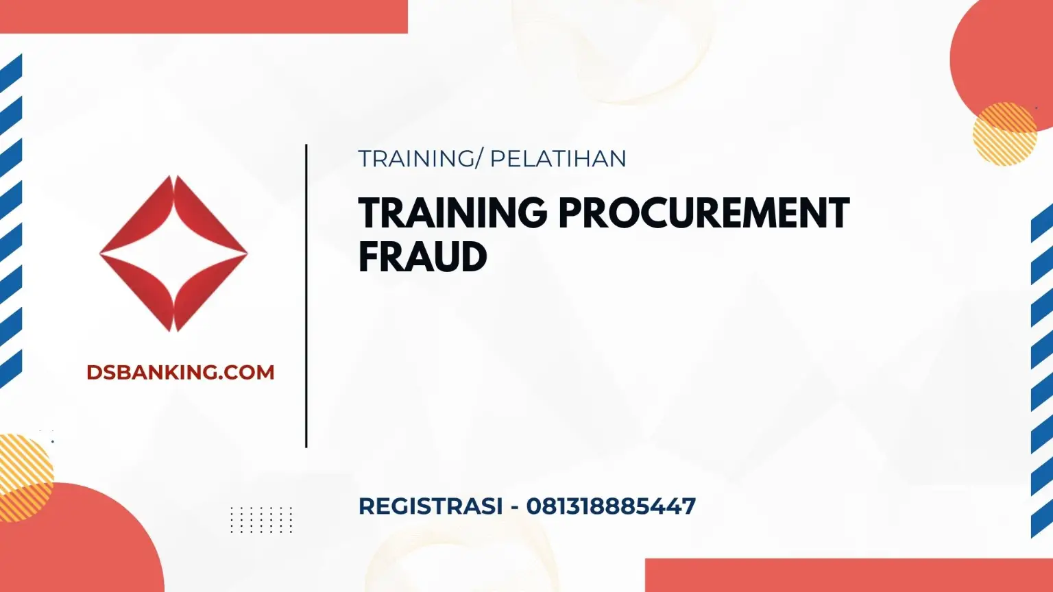 PELATIHAN PROCUREMENT FRAUD JAKARTA